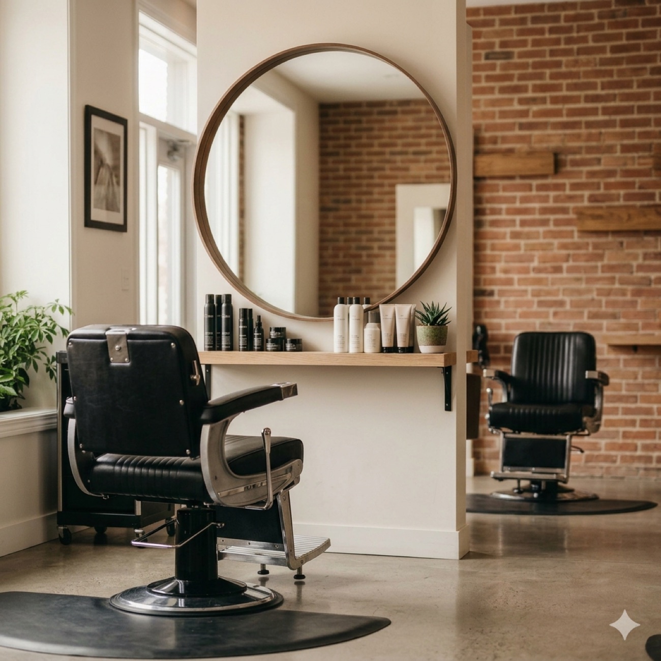 Inside the Village Hairstyling salon in Fergus